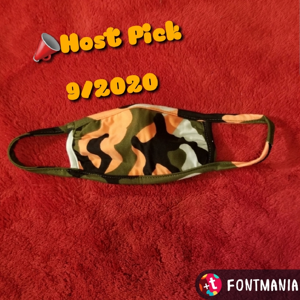 WAS  $30  KIDS 3 layer Cloth FACE MASKS CG